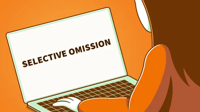Selective omission